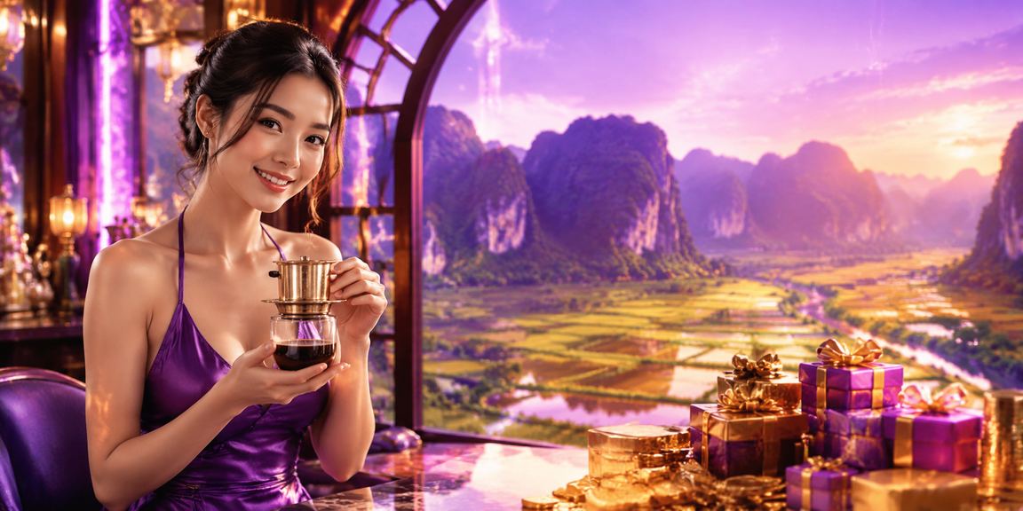 Người dùng thư giãn và cá cược có trách nhiệm bên ly cà phê tại Ninh Bình